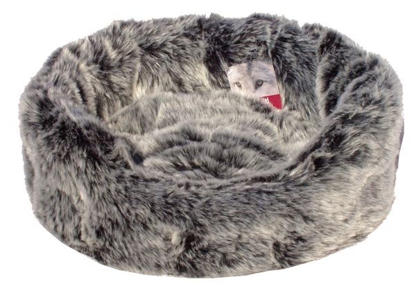 Cama forrada para mascotas