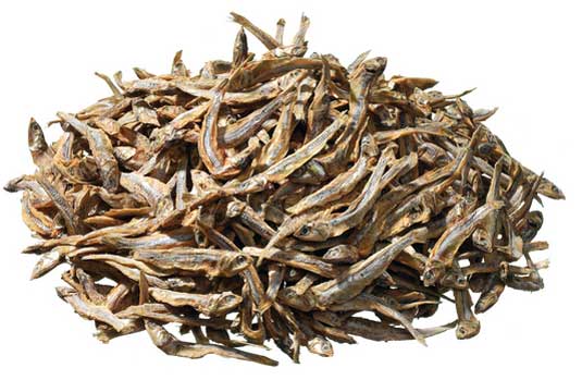 Anchoas deshidratadas para perros